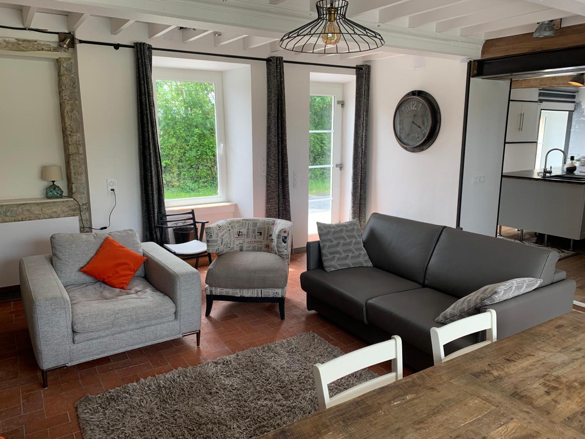 Comfortable House For 6 Guests In Saint-Come-Du-Mont Villa Kültér fotó
